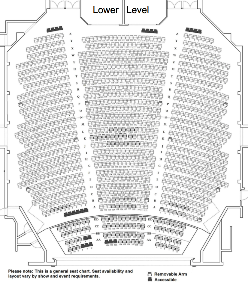 San Jose Event Center Seating Chart